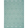 Nourison Home Versatile NRV01 Aqua Teal 5 ft. X 7 ft. Area Rug