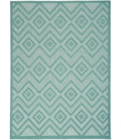 Nourison Versatile Area Rug NRV01 Aqua/Teal