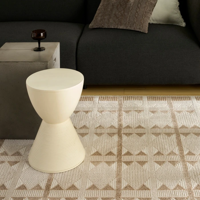 Nourison Nordic Taupe NRC06 8 ft. X 10 ft. Rect. Rug