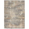 Calvin Klein CK950 Rush CK951 Grey Beige 5 ft. 3 in. X 7 ft. 3 in. Area Rug