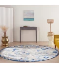 Nourison Aloha Area Rug ALH17-Blue/Grey