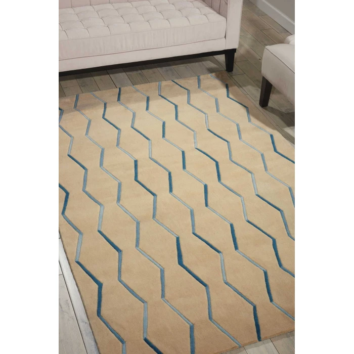 Nourison Home Contour Ivory CON43 3ft.6in. x 5ft.6in. Rect. Rug