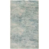 Nourison Home Astra Machine Washable ASW07 Blue Ivory 2 ft. 2 in. X 8 ft. Area Rug