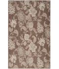 Nourison Garden Oasis Mocha GOA03 4 ft. X 6 ft. Rectangle Rug