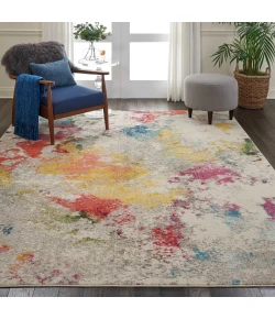 Nourison Home Celestial CES12 Ivory Multicolor 7 ft. 10 in. X 10 ft. 6 in. Area Rug