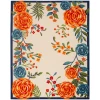Nourison Home Aloha ALH32 Multicolor 7 ft. X 10 ft. Area Rug