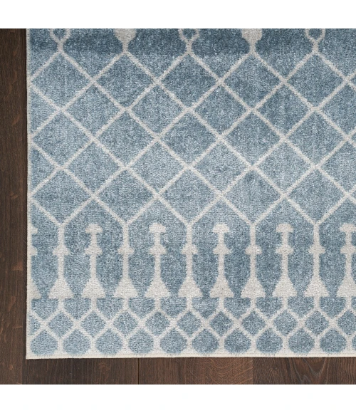 Nourison Astra Machine Washable Area Rug ASW10 Blue