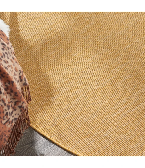 Nourison Positano Round Area Rug POS01-Yellow