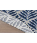 Nourison Aloha Blue ALH35 7’10” Round Rug