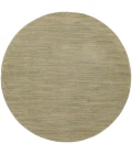 Nourison Home Nourison Essentials Green Gold NRE01 6 ft. Round Rug