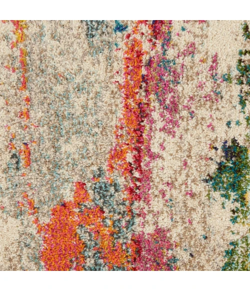 Nourison Celestial Area Rug CES12-Ivory/Multicolor