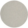 Nourison Home Positano POS01 Light Grey 8 ft. Round Area Rug