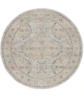 Nourison Lynx Light Blue LNX07 8 ft. X Round Rug