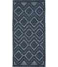Nourison Versatile Area Rug NRV01 Navy Blue