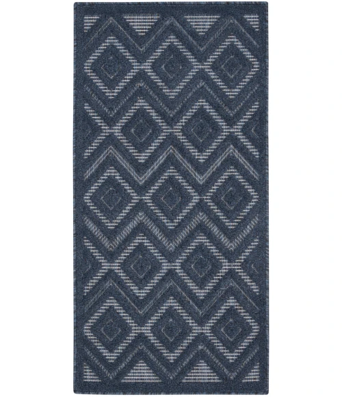 Nourison Versatile Area Rug NRV01 Navy Blue