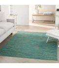 Nourison Essentials Blue Green Area Rug NRE01-Blue Green