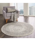 Nourison Tranquil Area Rug TRA05 Ivory/Grey