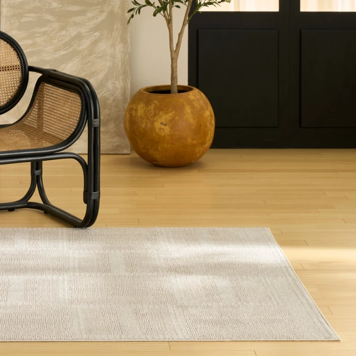 Nourison Home Nordic Taupe NRC11 5 ft. X 7 ft. Rectangle Rug