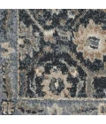 kathy ireland Home Moroccan Celebration Runner Area Rug KI385-Navy