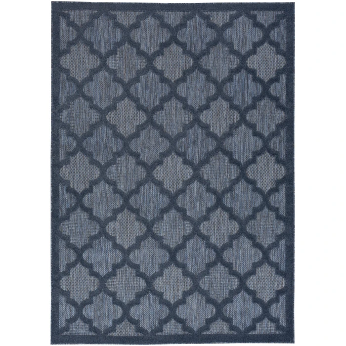 Nourison Easy Care Area Rug NES01 Navy Blue