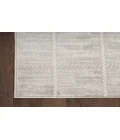 Nourison Serenity Home Light Grey SRH05 7 ft. 10 in. X 9 ft. 10 in. Rectangle Rug