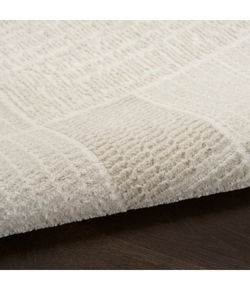 Nourison Home Nordic Ivory Grey NRC07 4 ft. X 6 ft. Rectangle Rug