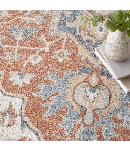 Nourison Astra Machine Washable Area Rug ASW12 Gold/Multicolor