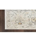 Nourison Oushak Home Grey OUS01 4 ft. 1 in. X 5 ft. 11 in. Rectangle Rug