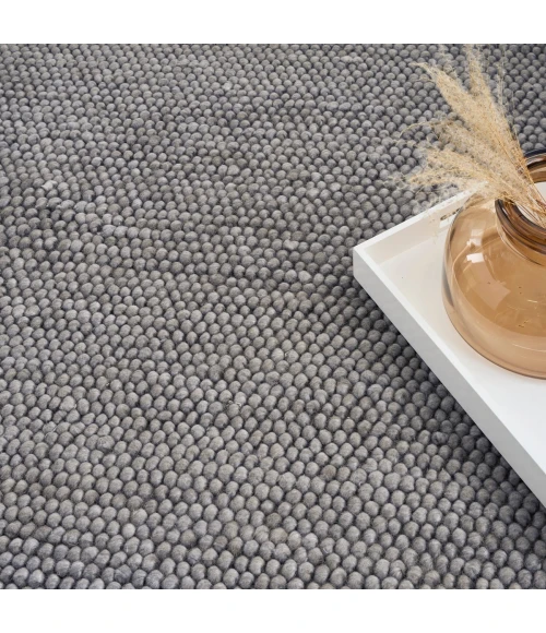 DKNY Pure Knots Grey KNT01 8 ft. X 10 ft. Rect. Rug