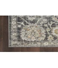 Nourison Oushak Home Charcoal OUS01 8 ft. X 9 ft. 10 in. Rectangle Rug