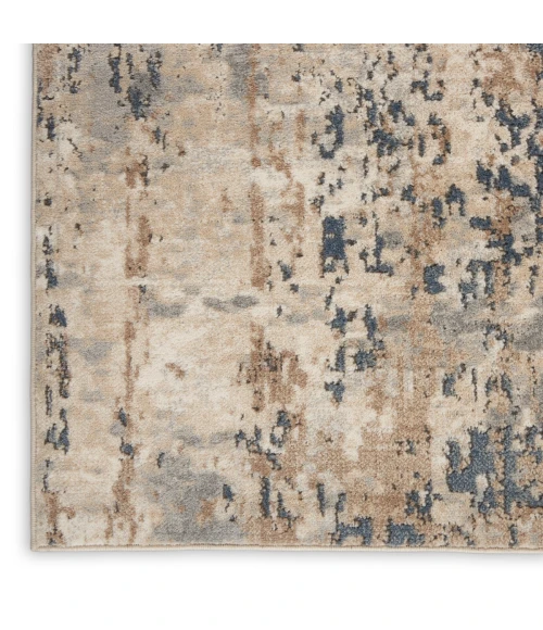 Nourison Quarry Beige Grey QUA01 4 ft. X 6 ft. Rect. Rug