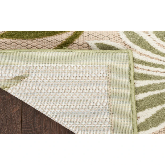 Nourison Aloha Ivory Green ALH33 12 ft. X 15 ft. Rectangle Rug