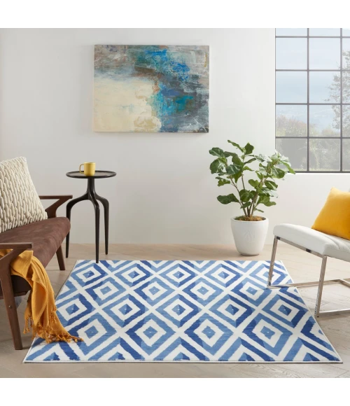 Nourison Whimsicle Area Rug WHS04-Ivory Blue