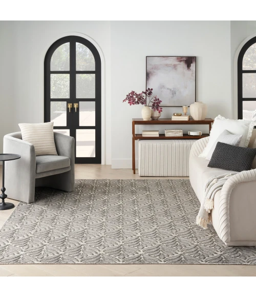 Nourison Aloha Area Rug ALH35 Charcoal