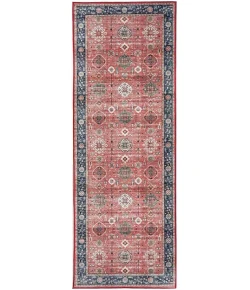 Nourison Home Fulton FUL12 Brick 1 ft. 10 in. X 5 ft. Area Rug