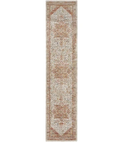 Nourison Home Sahar SHR06 Ivory Rust 2 ft. 3 in. X 10 ft. 2 in. Area Rug