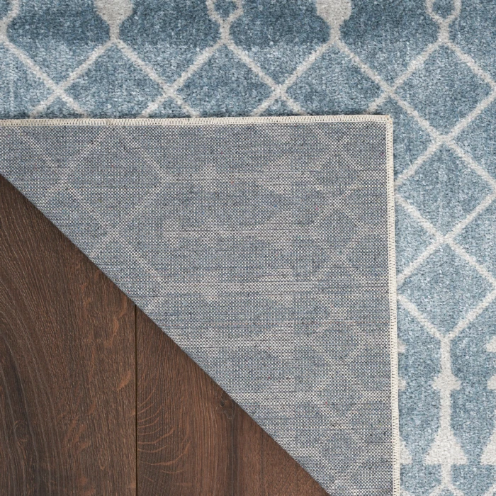 Nourison Astra Machine Washable Area Rug ASW10 Blue