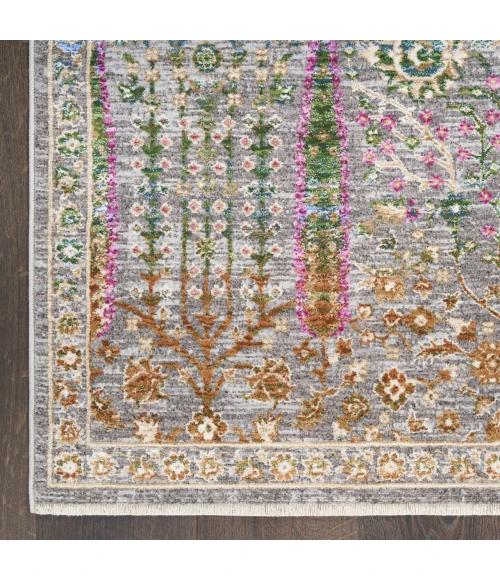 Nourison Home Vintage Harmony Blue VHH01 5ft.3in. x 7ft.6in. Rect. Rug