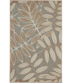 Nourison Home Aloha ALH18 Natural 2 ft. 8 in. X 4 ft. Area Rug