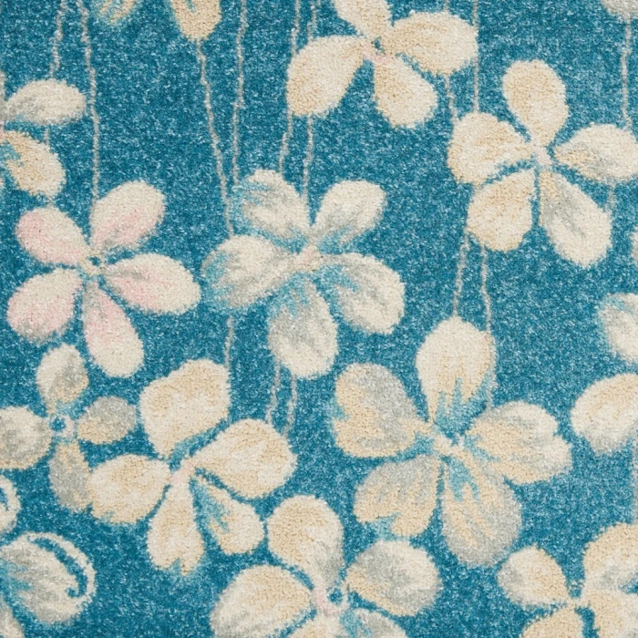 Nourison Tranquil Area Rug TRA04-Turquoise