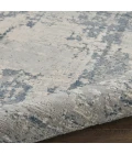 Nourison Rustic Textures Area Rug RUS10 Ivory Blue 7'10" Round