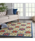 Nourison Aloha Area Rug ALH19-Blue/Multicolor