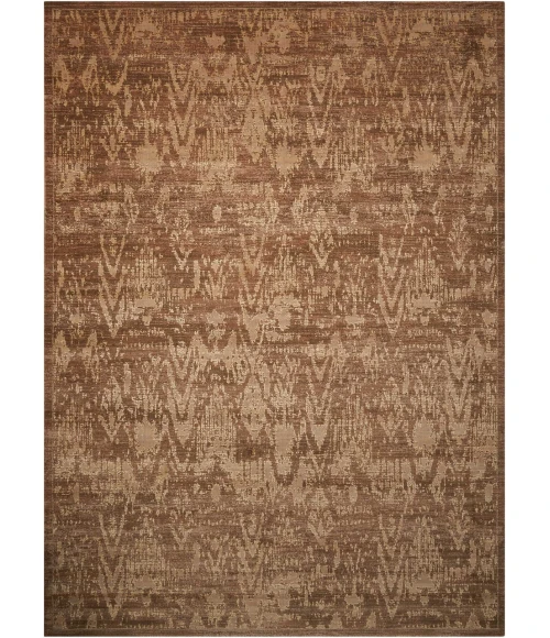 Nourison Silken Allure Area Rug SLK17-Chocolate
