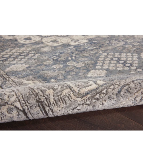 Nourison Quarry Grey/Ivory QUA07 4 ft. X 6 ft. Rect. Rug