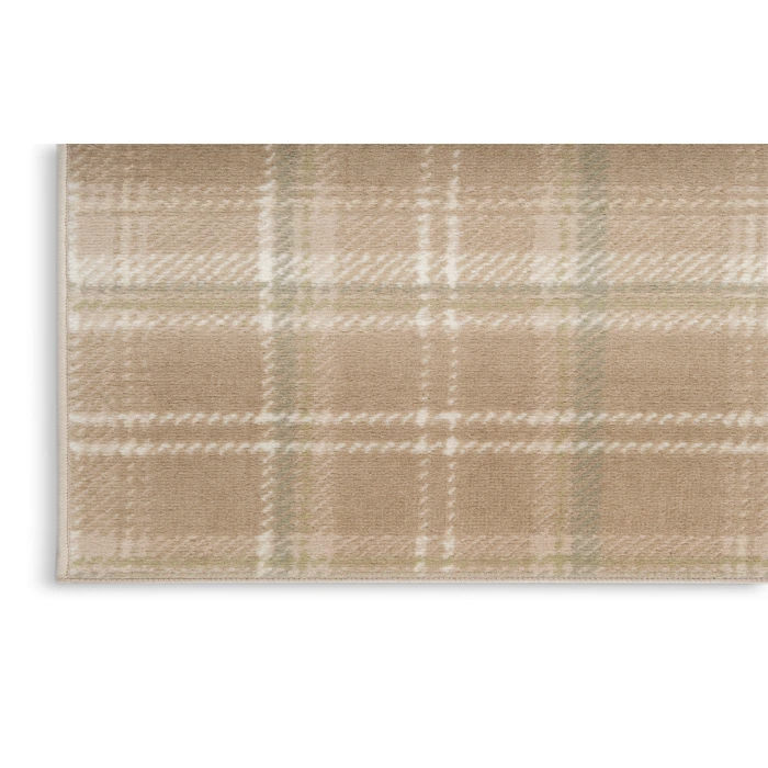Nourison Grafix Taupe GRF03 6 ft. X 9 ft. Rectangle Rug