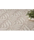 Nourison Aloha Ivory Grey ALH35 7’10” Round Rug
