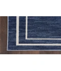 Nourison Nourison Essentials Navy Ivory NRE02 7 ft. X 10 ft. Rectangle Rug