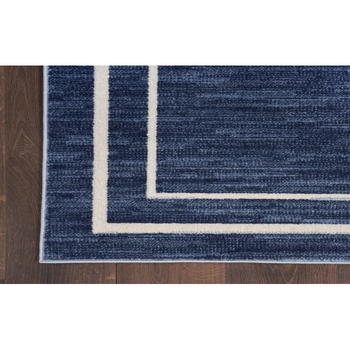 Nourison Nourison Essentials Navy Ivory NRE02 7 ft. X 10 ft. Rectangle Rug