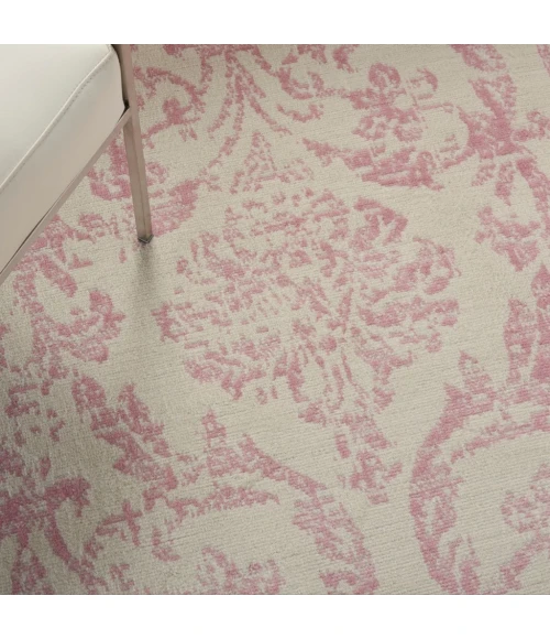 Nourison Jubilant Area Rug JUB09-Ivory/Pink