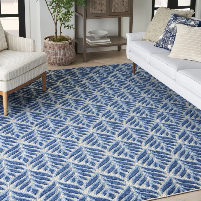 Nourison Aloha Area Rug ALH35 Blue